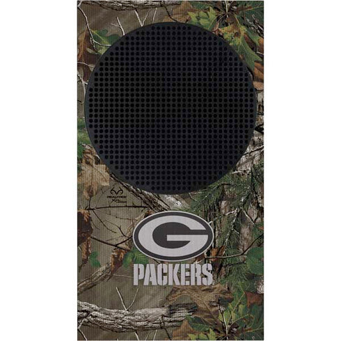 NFL Green Bay Packers Realtree Xtra Green Camo Xbox Series S Console Skin